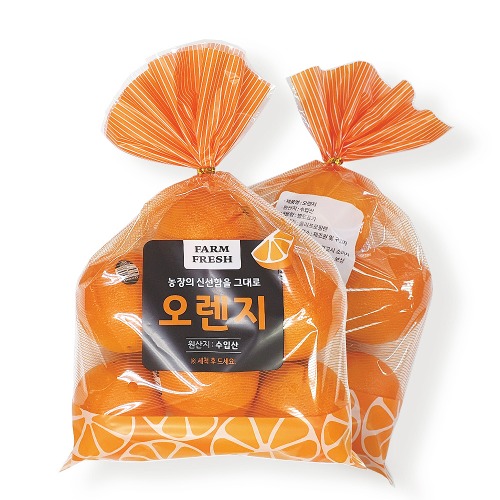 [PA] 팜프레시 오렌지 포장 봉투 1000장